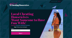 Desktop Screenshot of localcheatinghousewives.com